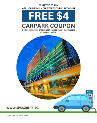 June Holiday Promotion – Marina Square Free Car Park Coupon