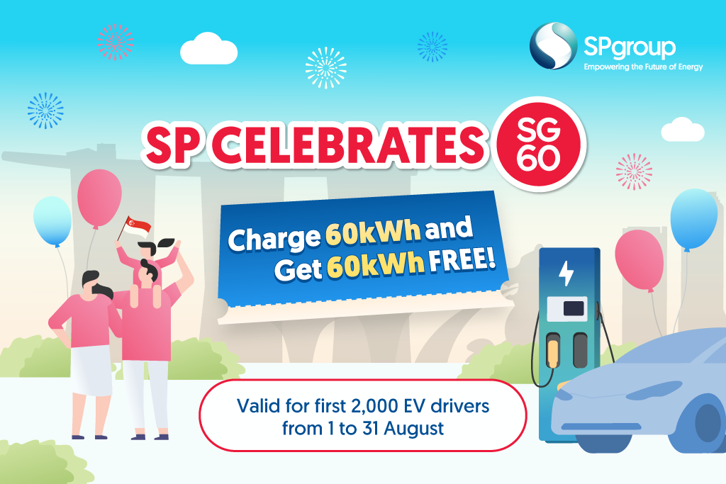 Celebrate SG60 with 60kWh Free! 