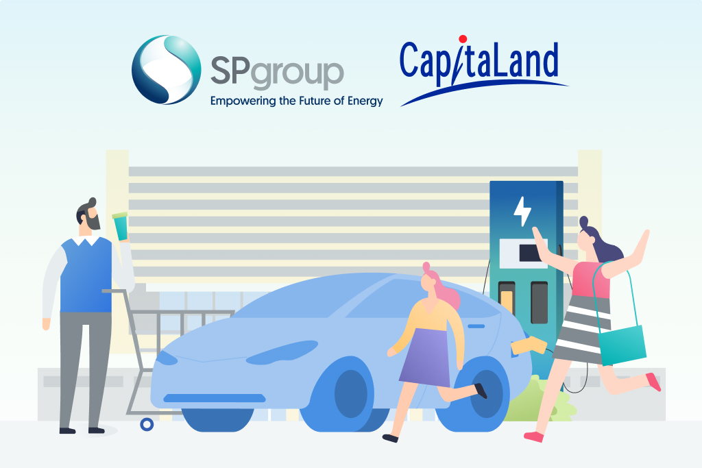 Enjoy 8% off EV charging at selected CapitaLand properties